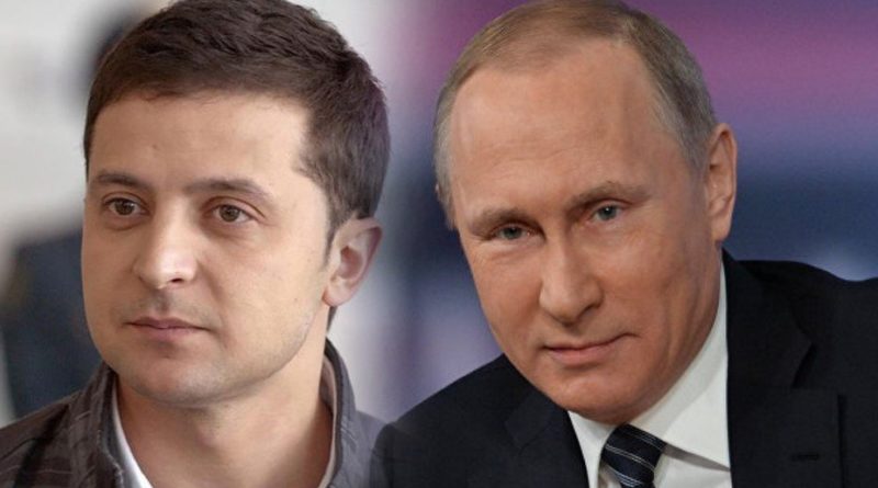 Putin a Zelenský