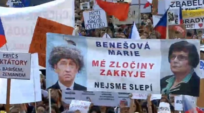 demonstrace Letná milion chvilek