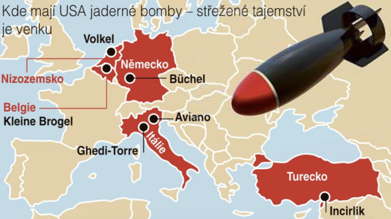 Americké jaderné zbraně v Evropě