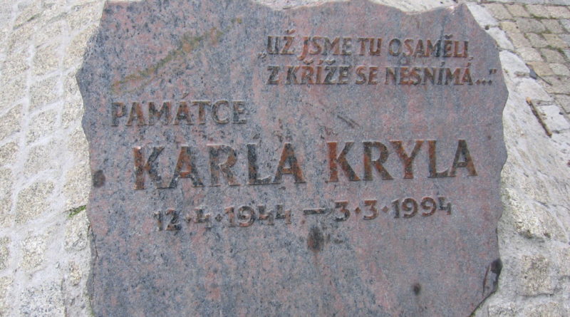 Karel Kryl pamětní deska