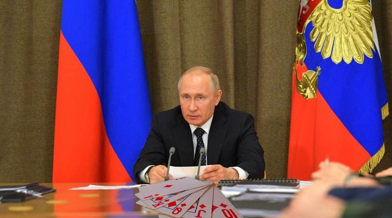 Putin královská hra