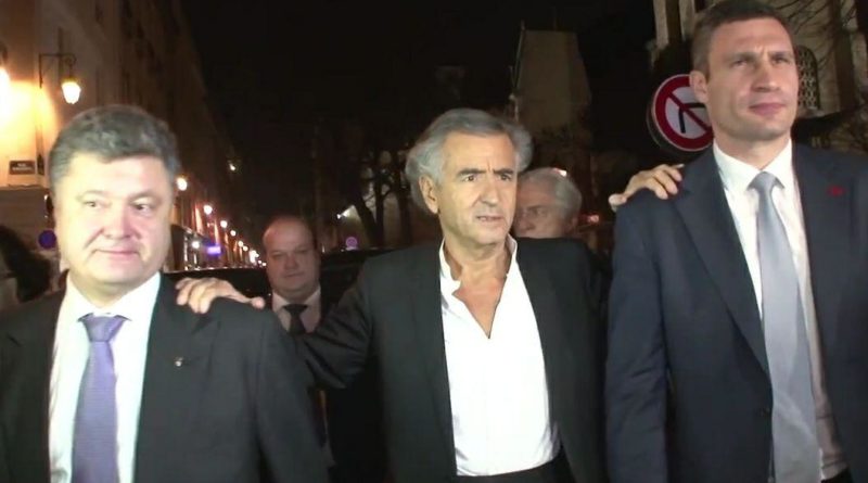 Bernard Henri Lévy na Ukrajině