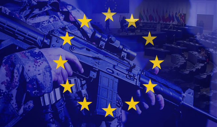 EU soldier flag