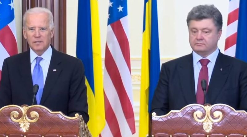 biden porosenko ukrajina
