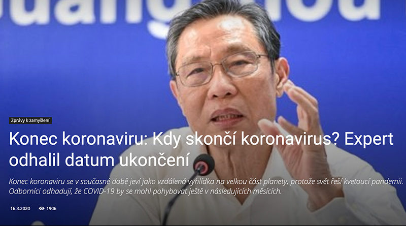 Konec koronaviru