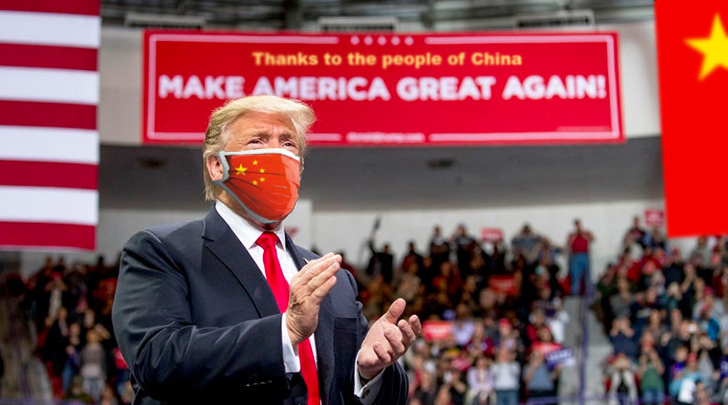 Trum China Korona