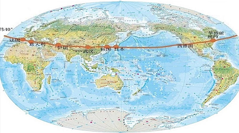 mapa koronavir