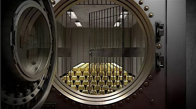 gold in bank