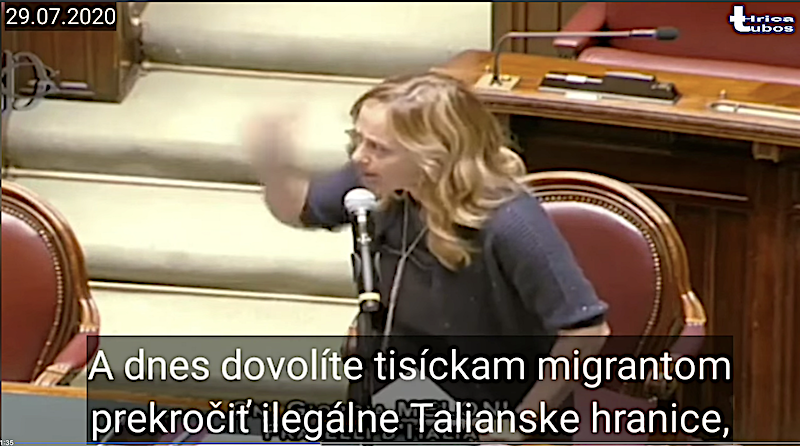 Giorgie Meloniové