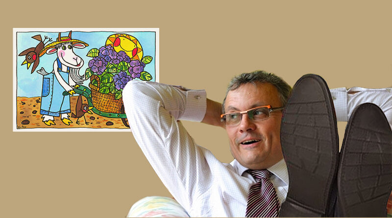 Dlouhý kozel zahradníkem2