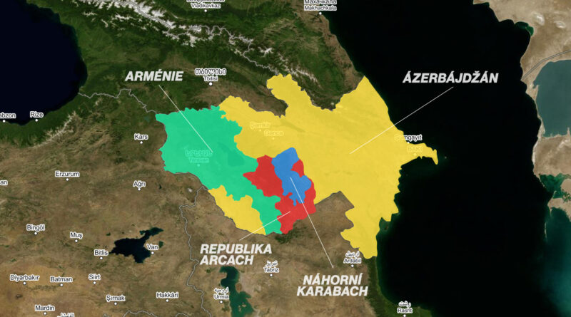 mapa karabach