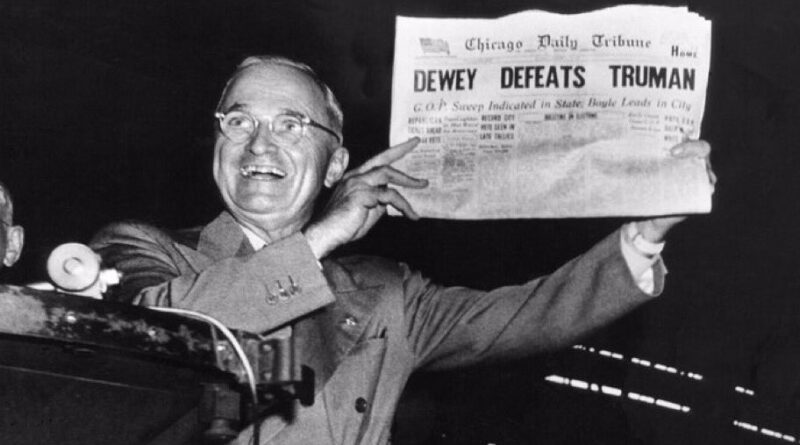 Truman x Dewey volby v USA