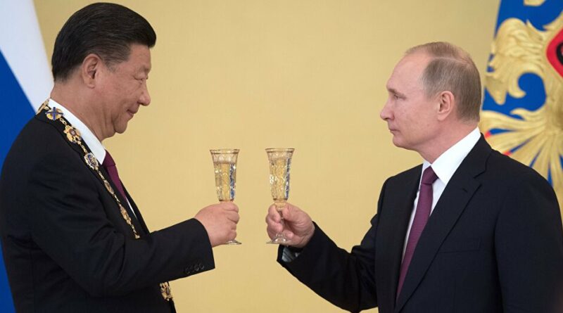 pripitek Putin Rusko a Cina