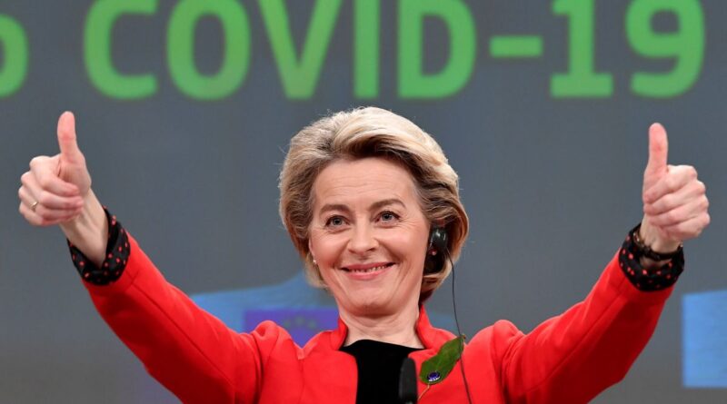 EU covid koronavirus Ursula