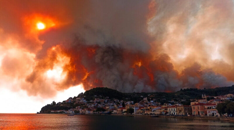 greece fire