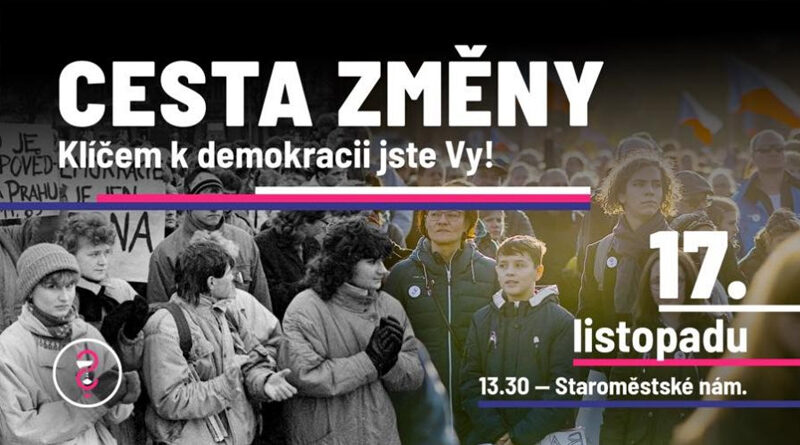 17 listopad demonstrace