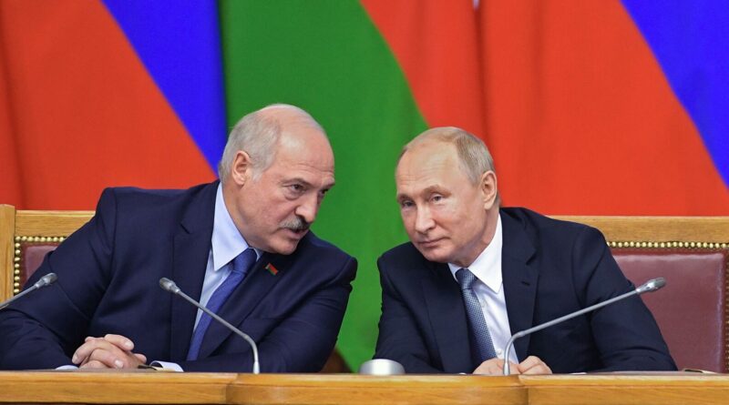 Putin a Lukasenko