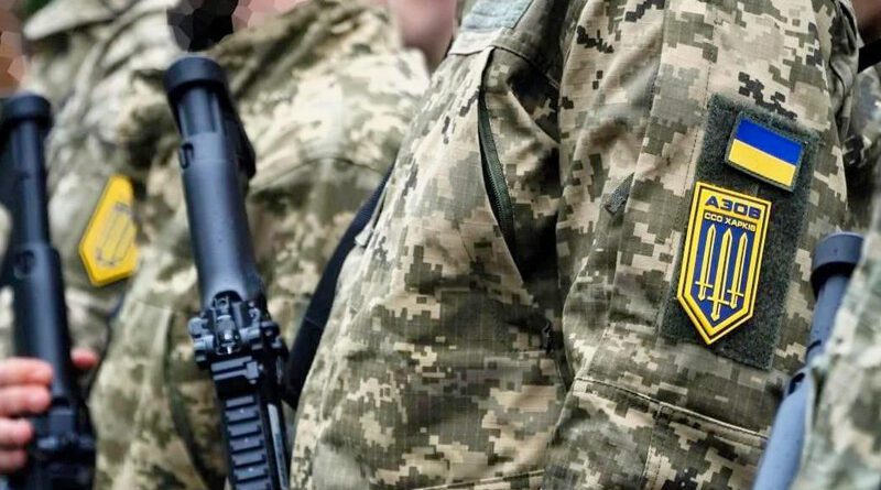 azov ukrajine nacist