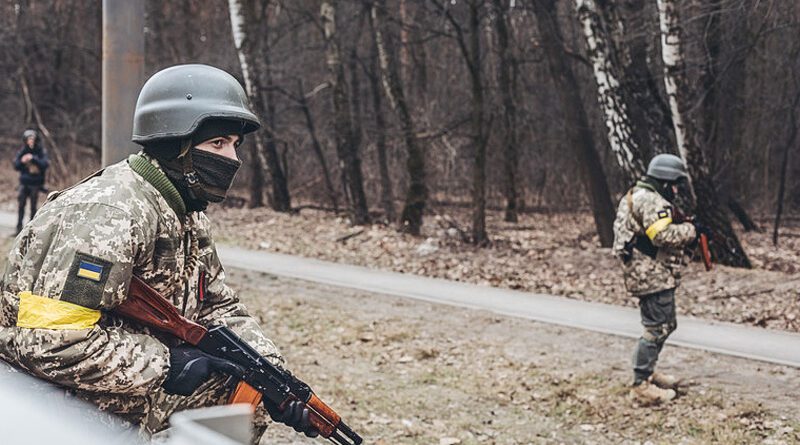 ukrajin army británie výcvik