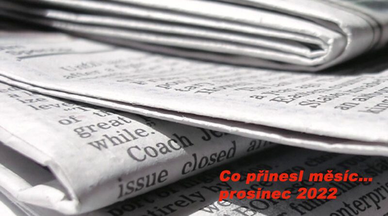 Co přinesl prosinec