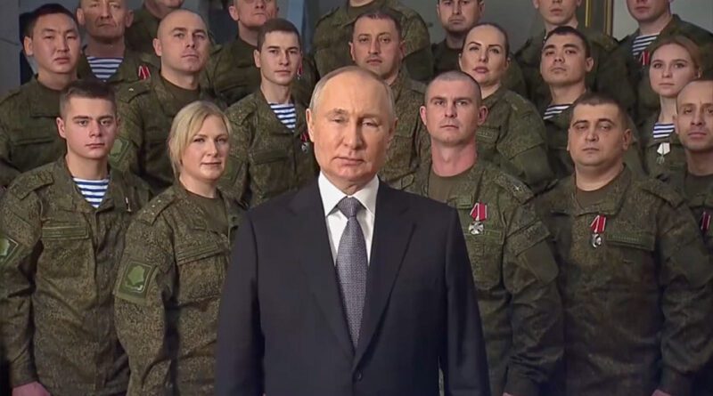 novoroční putin