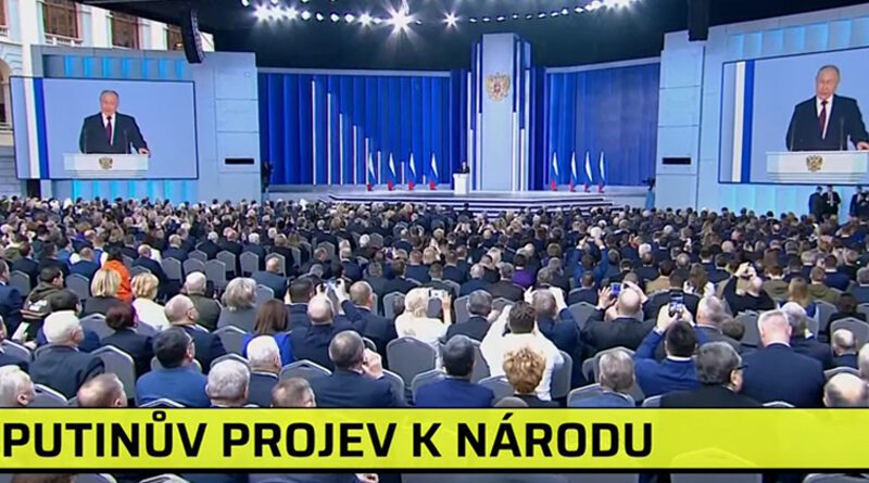 Putin Projev