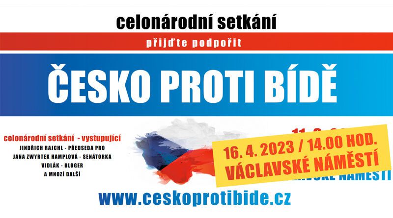 česko proti bídě..