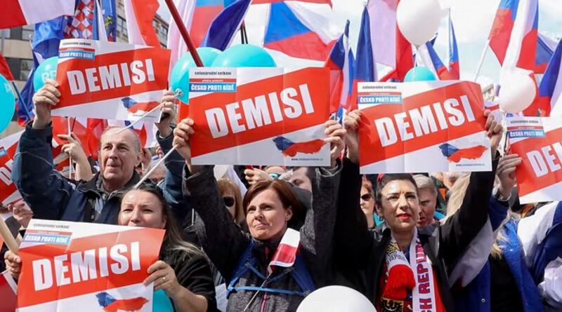 demonstrace praha