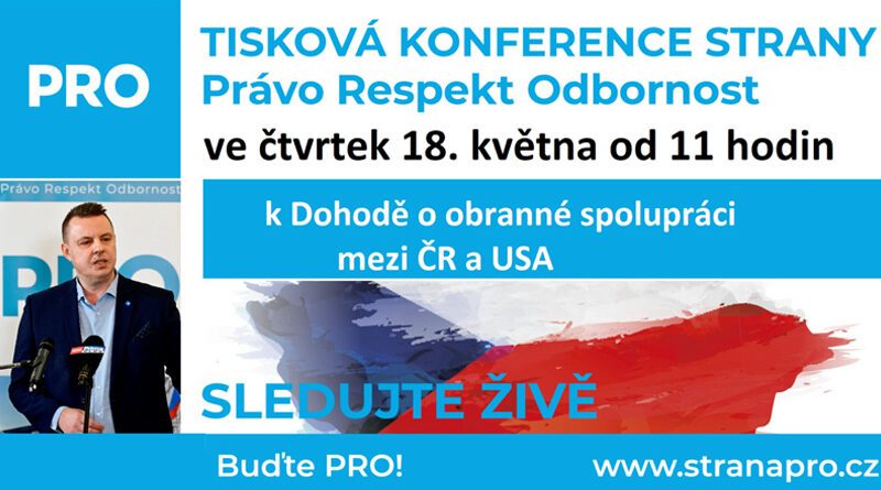 Pro tisk. konference