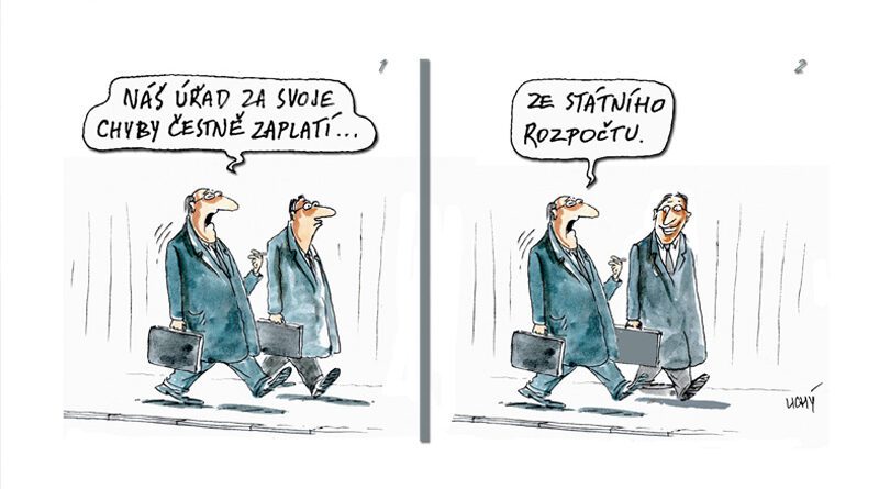 stát chyby pokuty