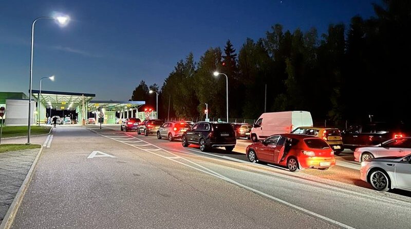 Auta hranice Rusko