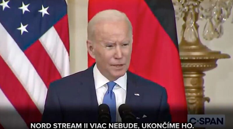 Biden Nord Stream