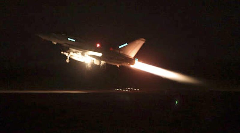 Letadlo RAF Typhoon