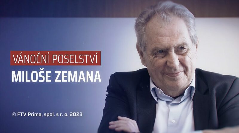 Miloš Zeman posleství 2024