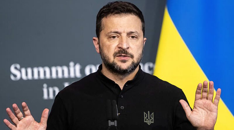 Mírová konference Zelensky