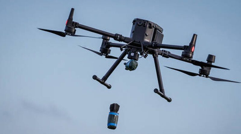 quadrokoptéra dron