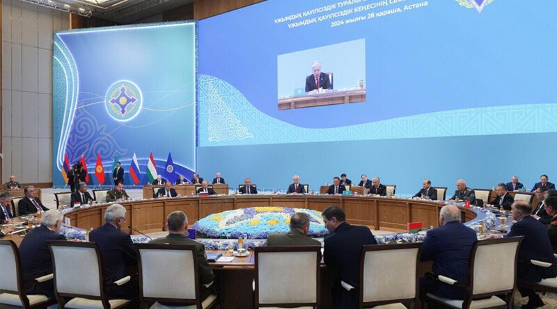 Rady kolektivní bezpečnosti CSTO v Astaně