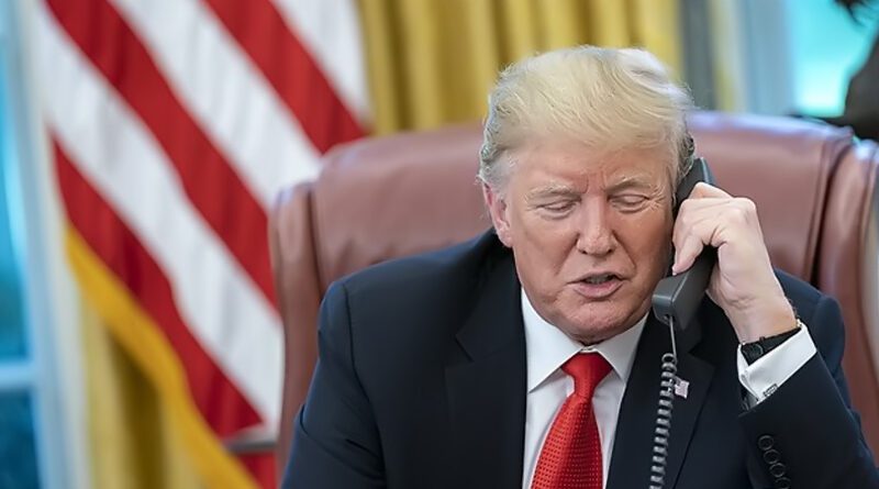 Trump telefon Fiala