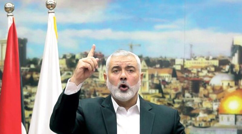 Ismail Haniyyeh hamas sef teheran