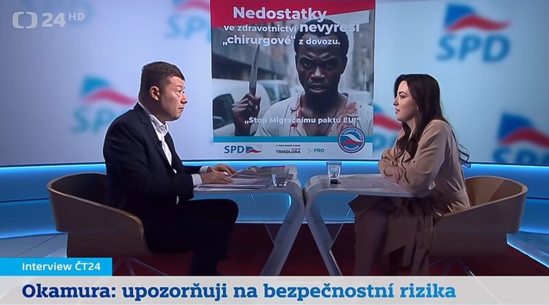 Tomio Okamura+Řeníčková migranti