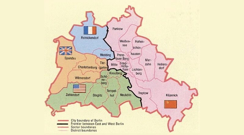 Mapa Berlin