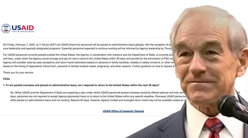 Ron Paul USAID