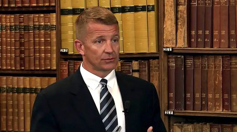Zakladatel Blackwater PMC Erik Prince