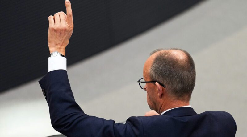 Bundestag Sondersitzung zur Grundgesetzänderung