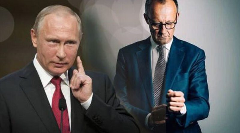Německo vyhrožuje Putin