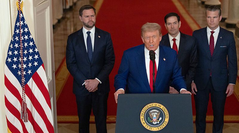 Proslov Trump Írán