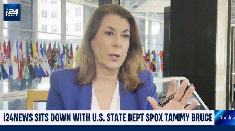 Tammy Bruce, mluvší ministerstva zahraničí USA