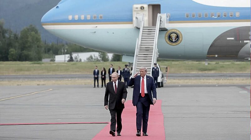 Putin+Trump Air Frce One
