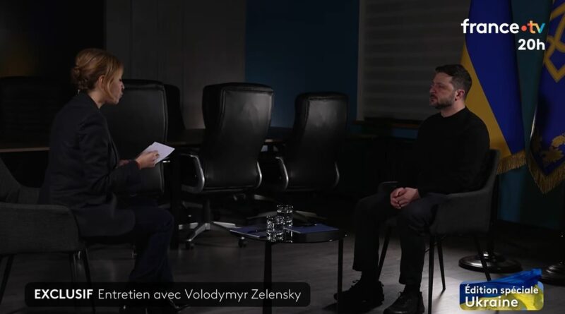 zelenský pro France 2