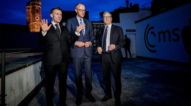 Macron, Starmer,Merz...